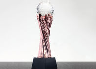 Изготовленная на заказ чашка трофея смолы с хрустальным шаром для конца футбола - награды года